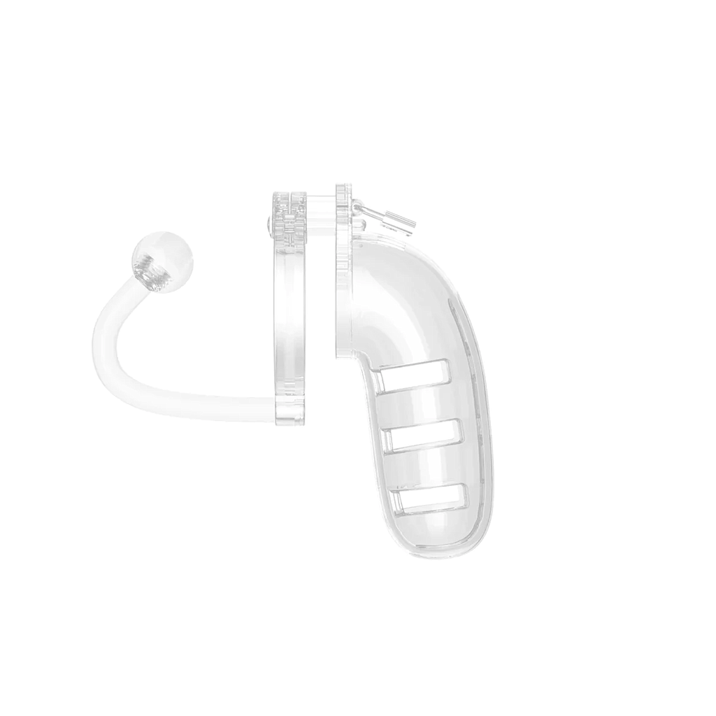 MANCAGE CHASTITY CAGE W/ PLUG MODEL 12