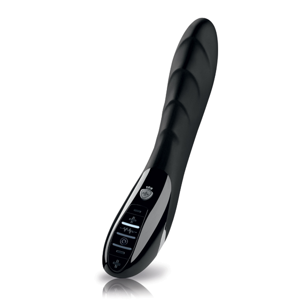 Mystim Sizzling Simon E-Stim Vibrator Black