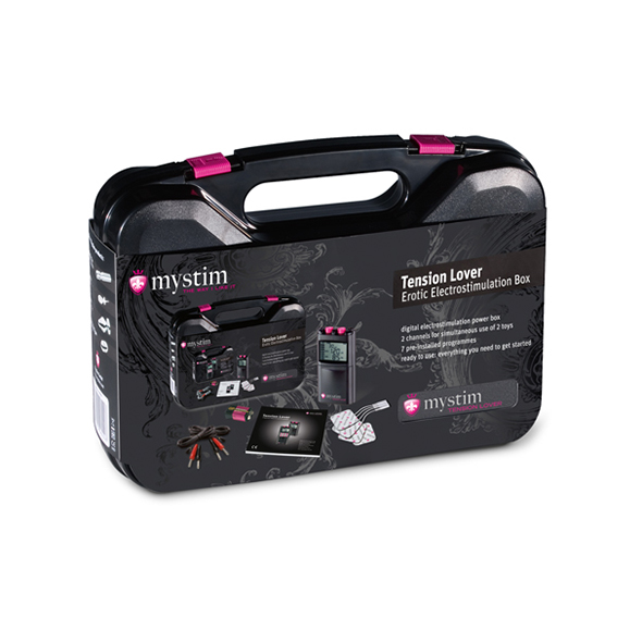 Mystim Tension Lover E Stim Unit Black