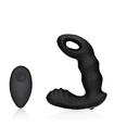 OUCH BEADED VIBE P SPOT MASSAGER W/ REMOTE