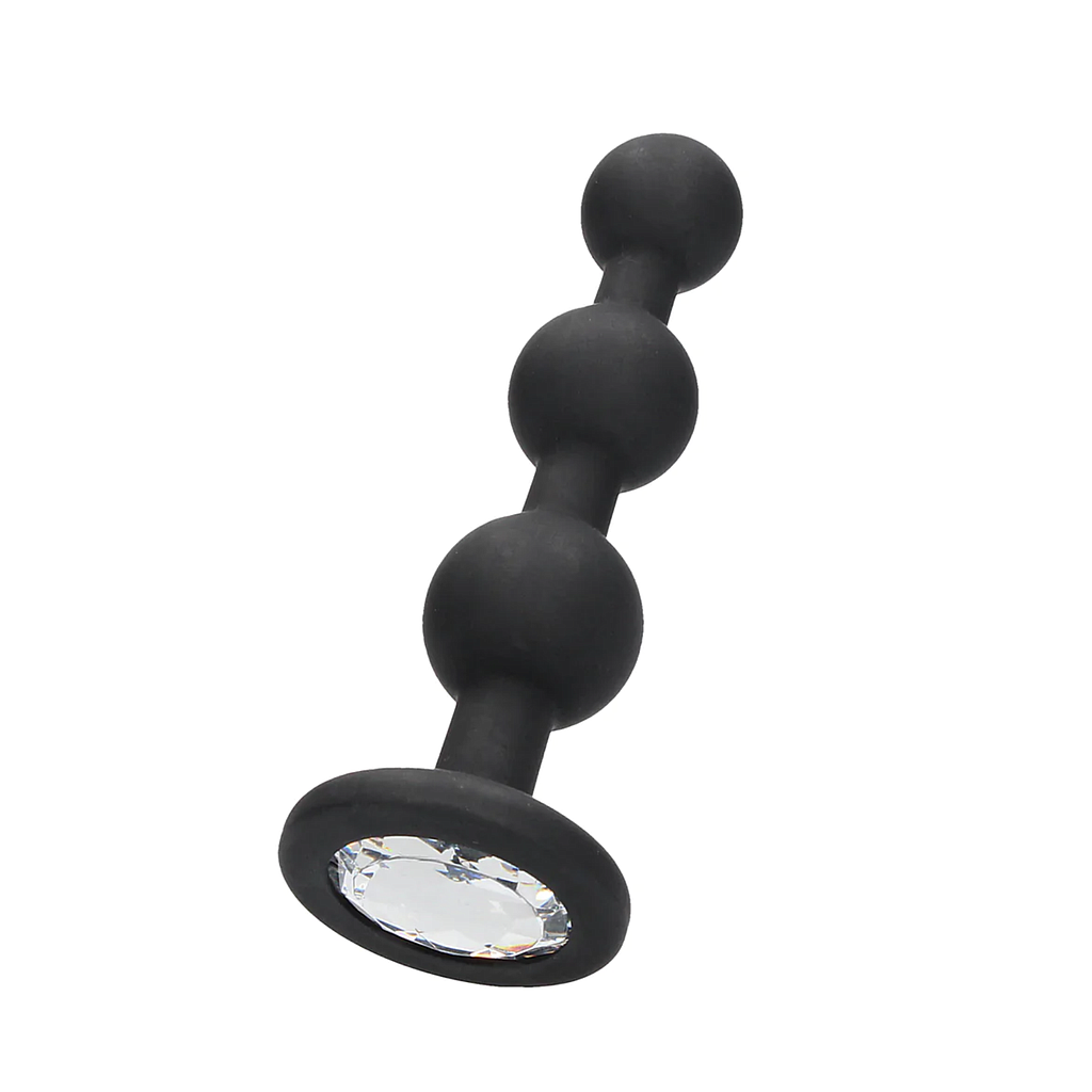 OUCH SILICONE BEADED DIAMOND PLUG
