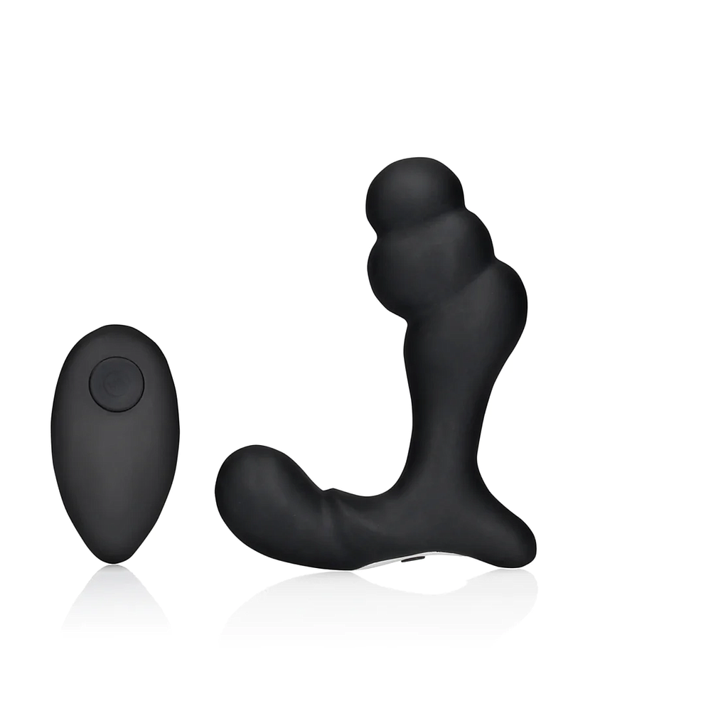 OUCH STACKED VIBE P SPOT MASSAGER W/ REMOTE