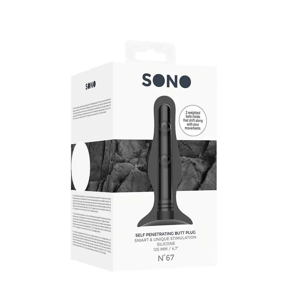 SONO NO 67 SELF PENETRATING BUTT PLUG