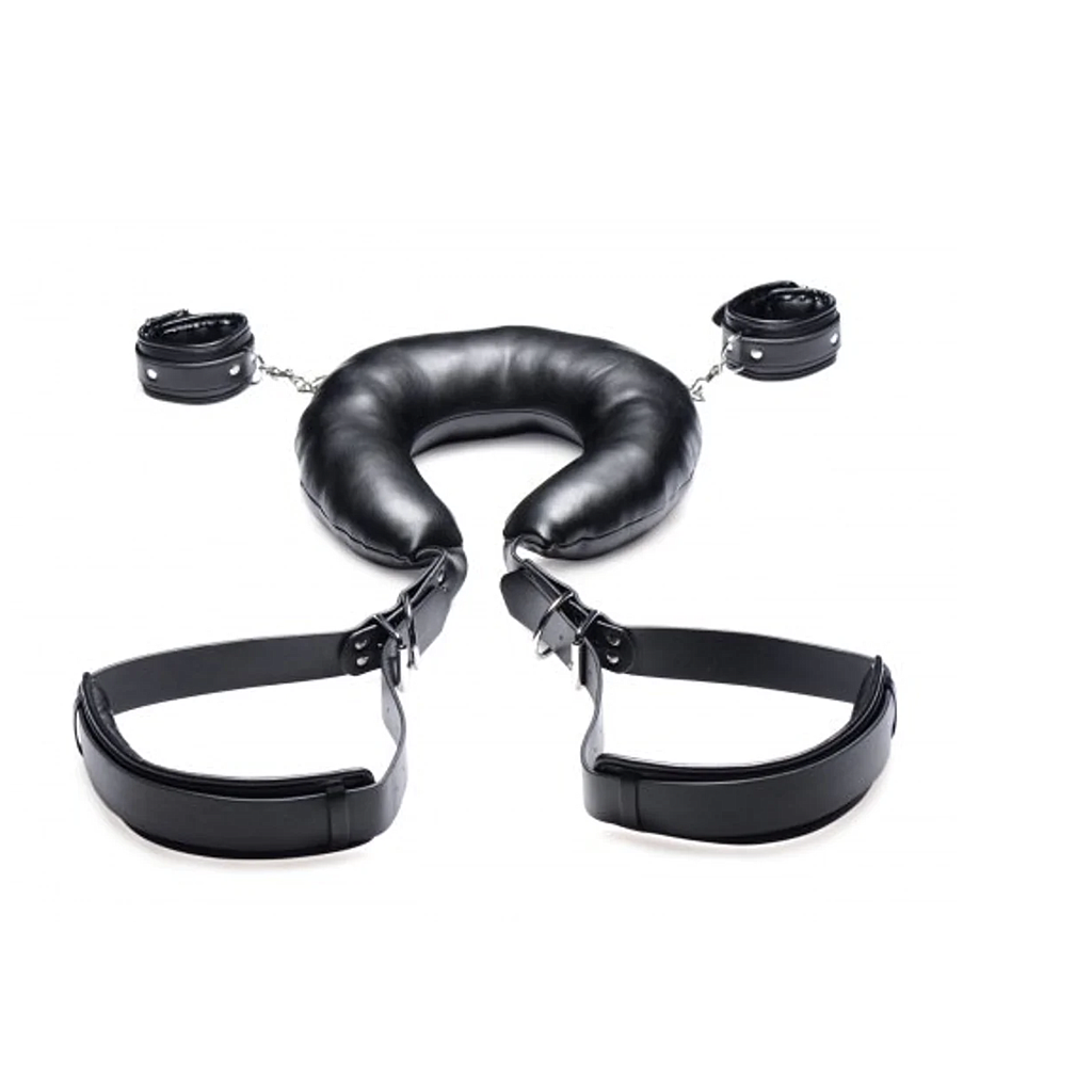 XR BRAND PADDED THIGH STRAP W/ WRIST CUFFS