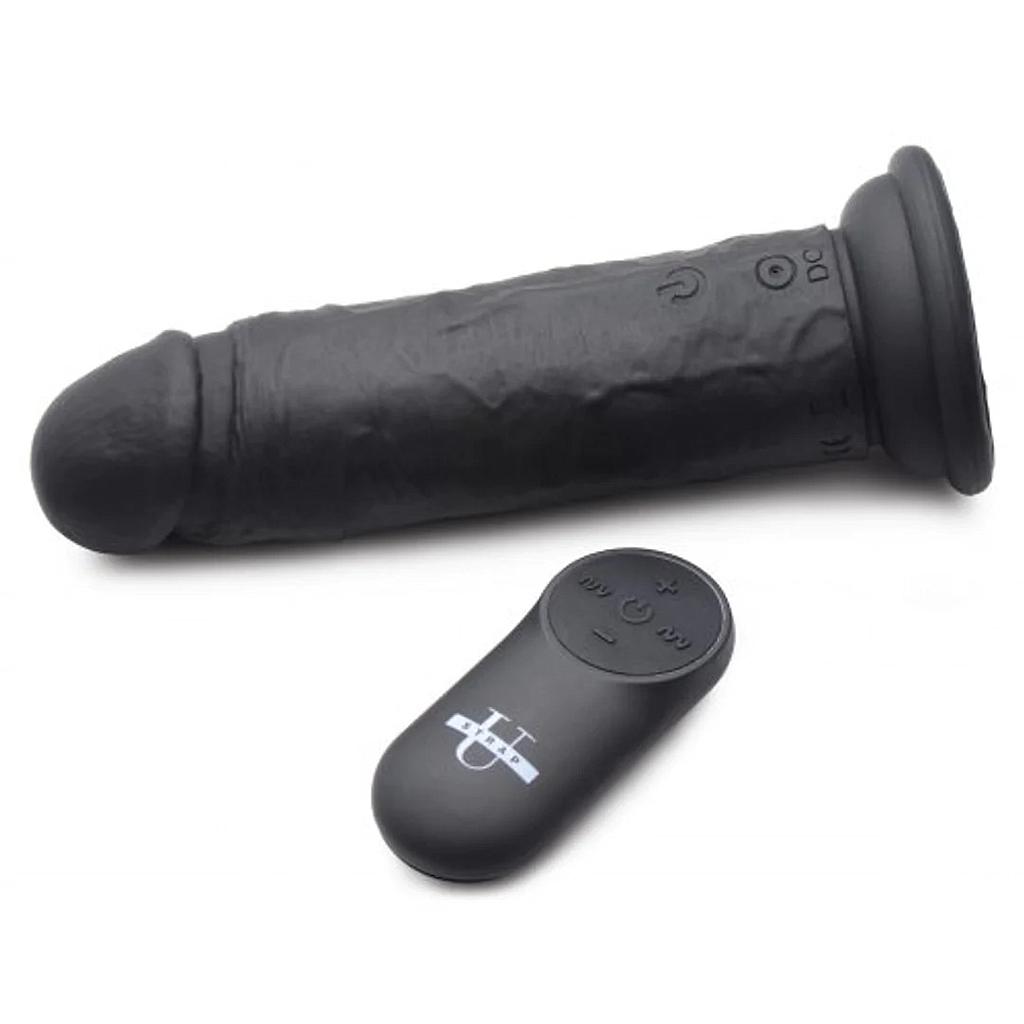 XR BRANDS POWER PLAYER VIBRATING DILDO WITH REMOTE