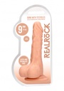 REAL ROCK 23CM DILDO W/ BALLS
