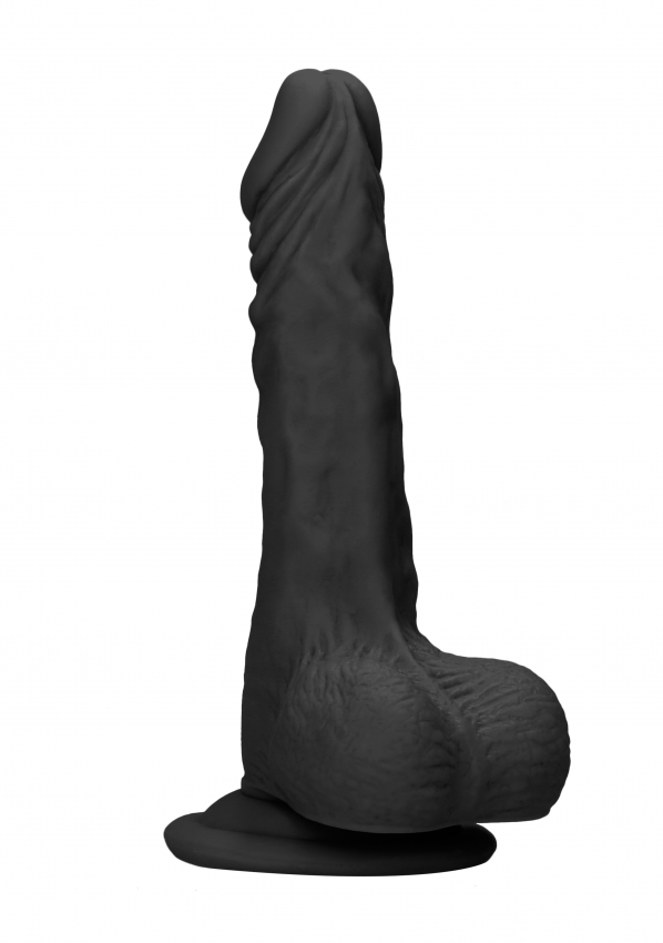 REAL ROCK DILDO 20CM WITH BALLS