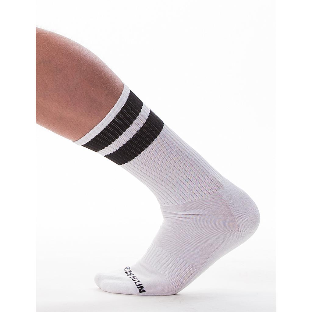 BARCODE BERLIN GYM SOCKS WITH VARIOUS COLORED STRIPE