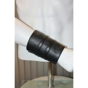 GAYT*GEAR LEATHER GAUNTLET DOUBLE STRIPE