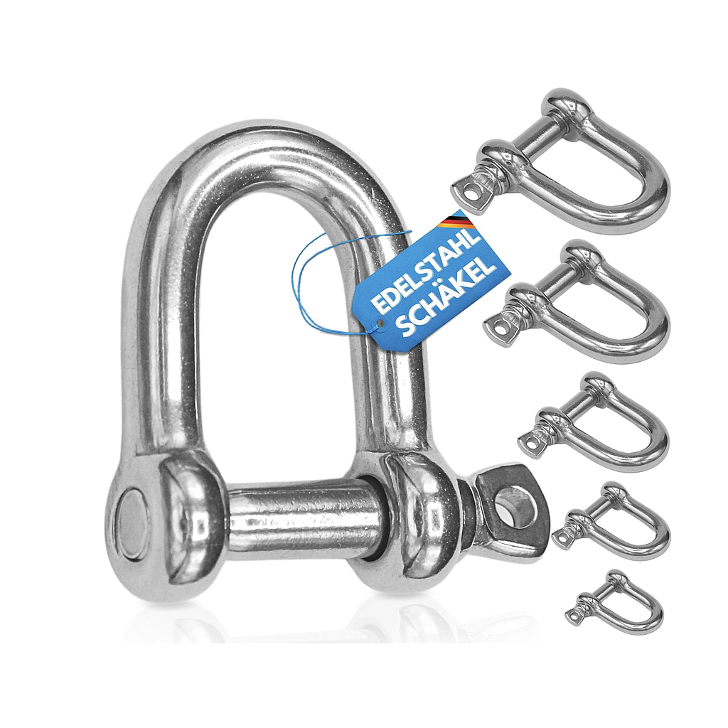 GAYT*GEAR CHAIN SHACKLE  STAINLESS 