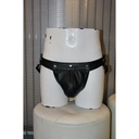 GAYT*GEAR LEATHER SNAP JOCK POUCH