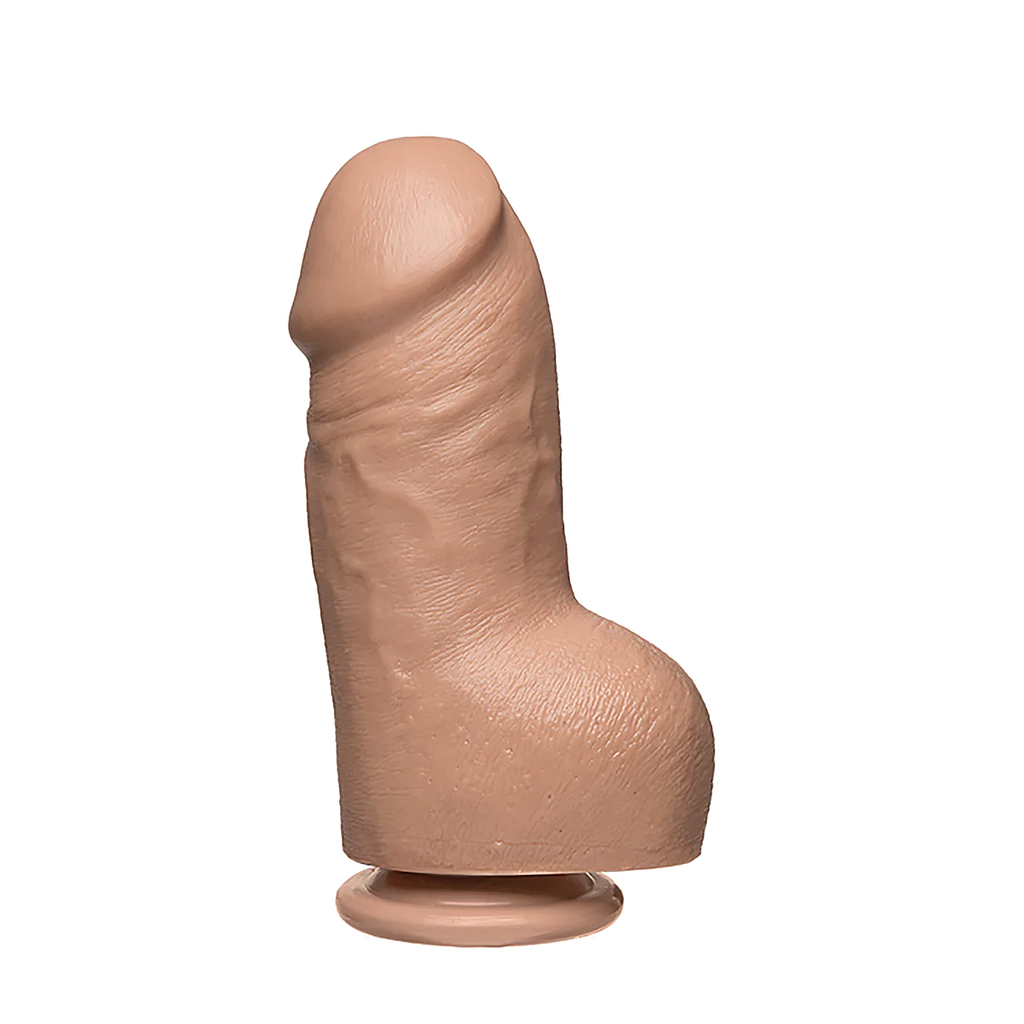 DOC JOHNSON FAT D REALISTIC DILDO DUAL DENSITY