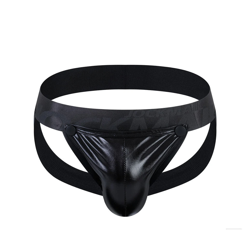 JOCKMAIL 257 FAUX LEATHER W/ REMOVABLE POUCH
