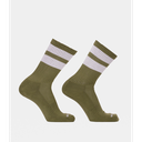 BARCODE BERLIN GYM SOCKS ARMY WITH WHITE STRIPE