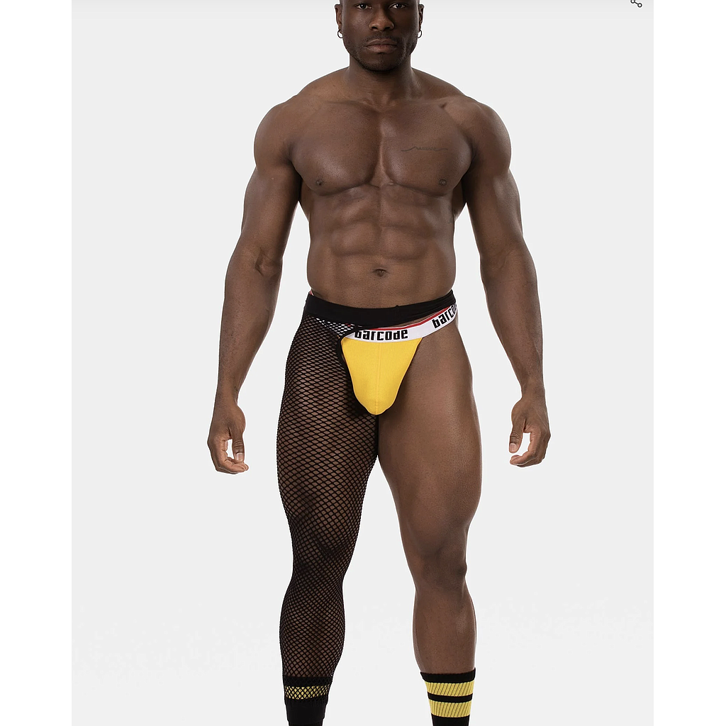 BARCODE BERLIN FISHNET ONE LEG NAZAR