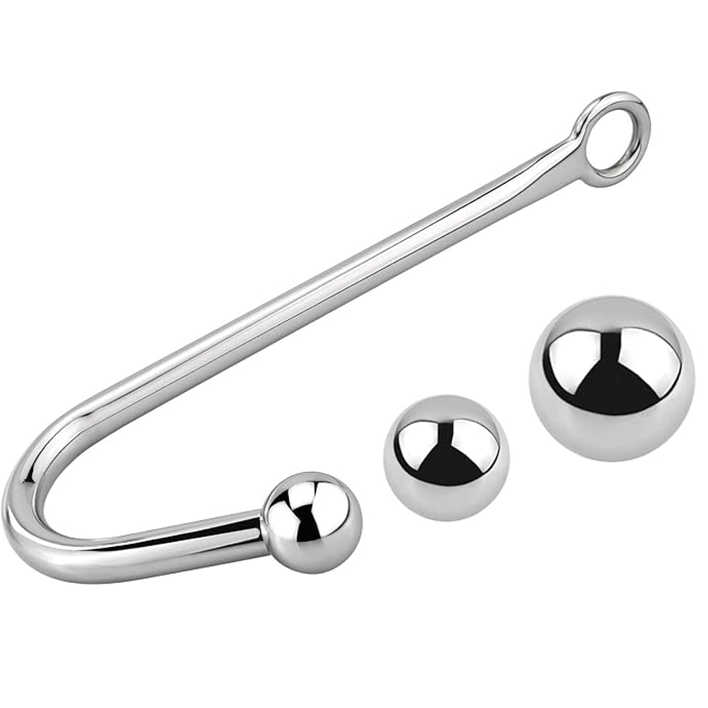 GAYT*GEAR ANAL HOOK WITH 3 BALLS 