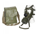 MEN ARMY GAS MASK W/ BAG