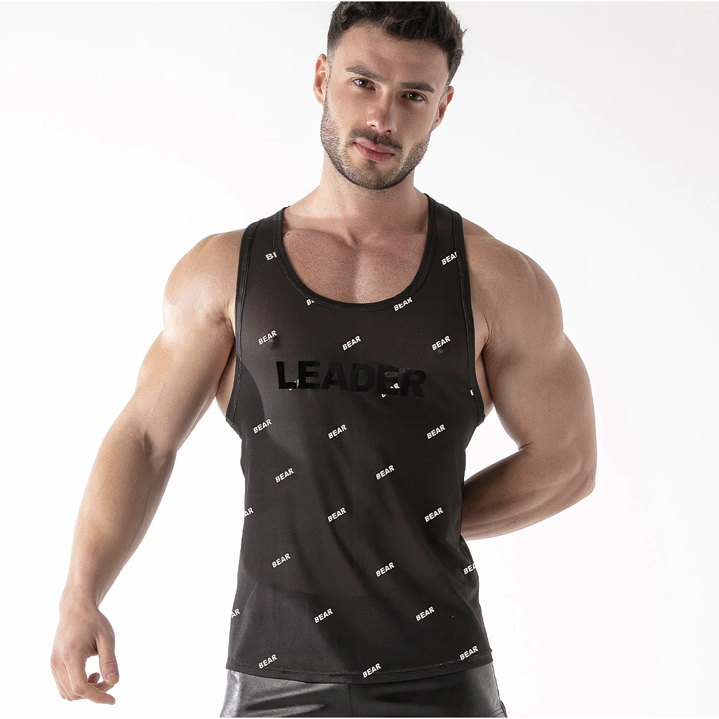 LEADER ID MESH TANK TOP