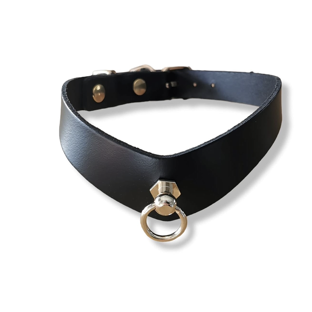 PROVOCATEUR LEATHER COLLAR VENDETTA