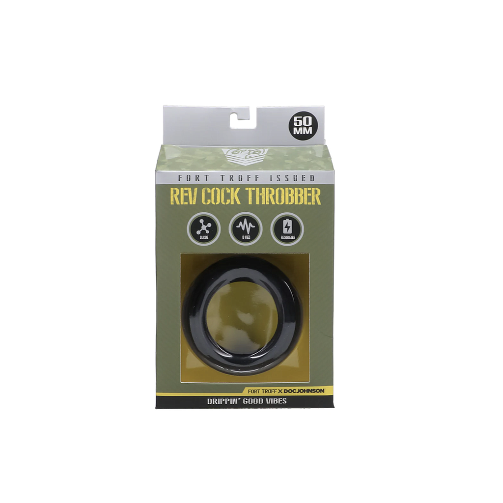 FORT TROFF REV COCK THROBBER - VIBRATING COCKRING