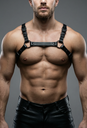 PROVOCATEUR LEATHER HARNESS SHADOW