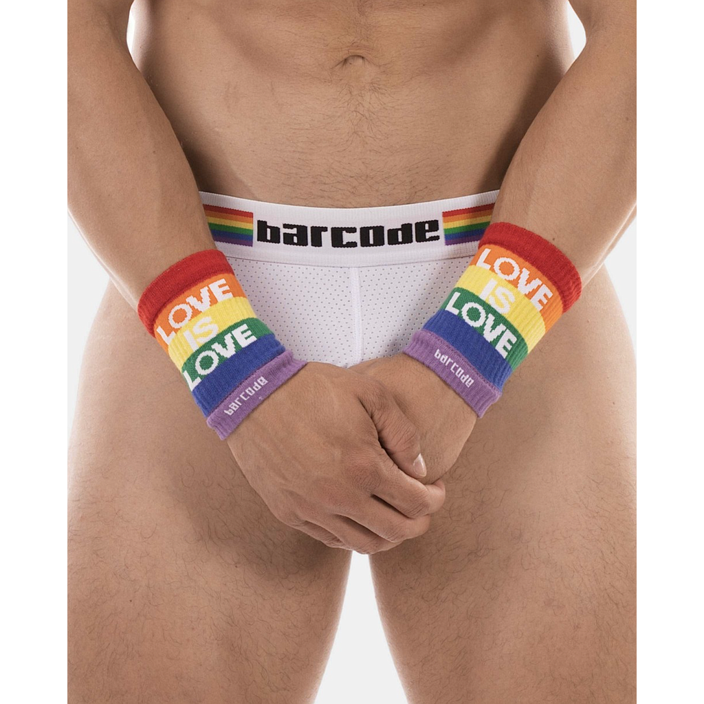 BARCODE BERLIN WRIST BAND LOVE IS LOVE