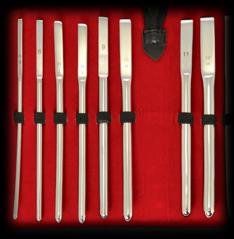 BLACK LABEL 8 PIECE SOUNDING SET  5-12mm