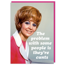 DM THE PROB WITH PEOPLE CARD