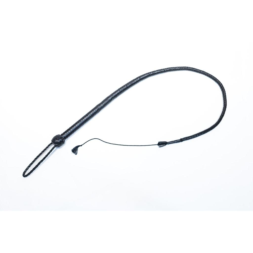 GAYT*GEAR LEATHER BULLWHIP BRAIDED SHORT