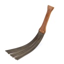 GAYT*GEAR LEATHER FLOGGER WITH WOODEN HANDLE