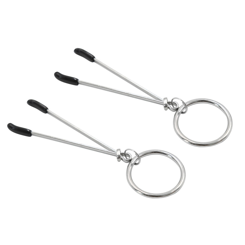GAYT*GEAR NIP CLAMPS W/RING JAPANESE ADJUSTABLE