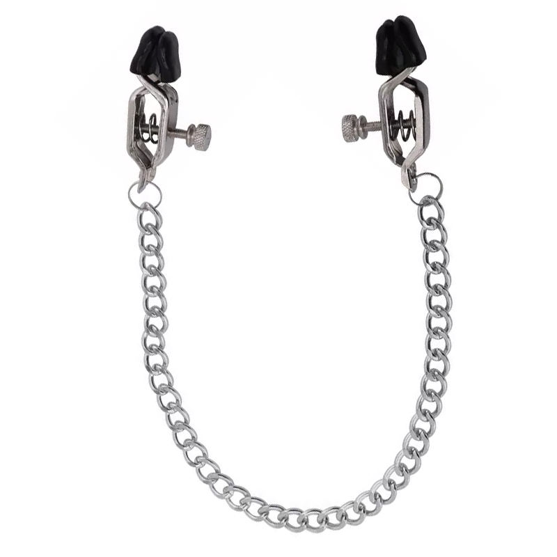 GAYT*GEAR NIP CLAMPS W/ SPRING & CHAIN