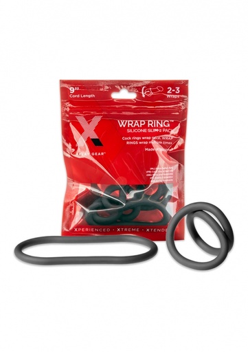 [XP-05B] PERFECT FIT Silicone 9" Slim Wrap Ring