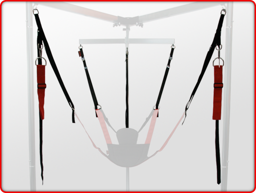 [P0024269] RED MULTI PURPOSE ADJUSTABLE SLING STRAPS