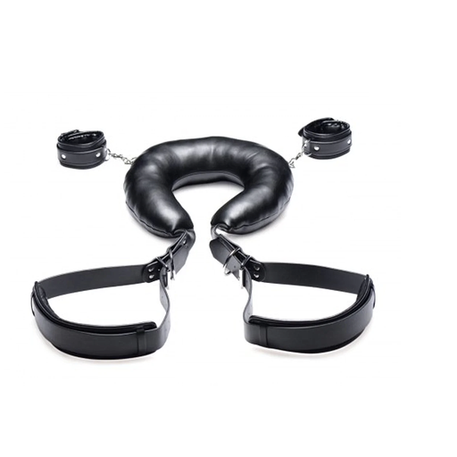 [AG519] XR BRAND PADDED THIGH STRAP W/ WRIST CUFFS