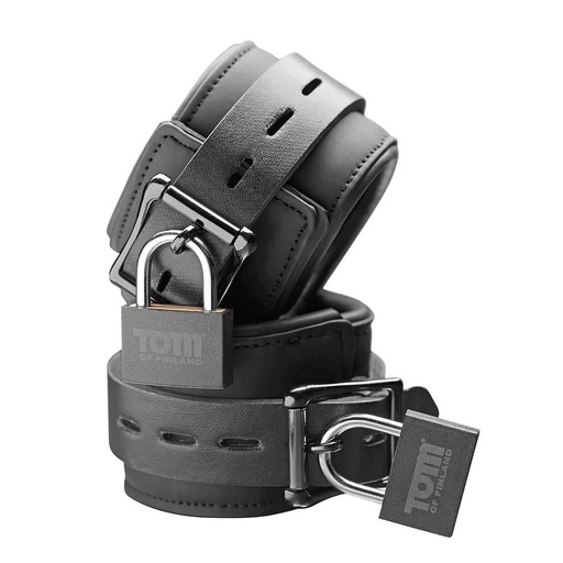 [TF2773] XR BRANDS TOM OF FINLAND NEOPRENE HAND CUFFS