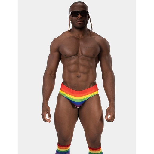 [92041] BARCODE BERLIN SWIM BRIEF RAINBOW