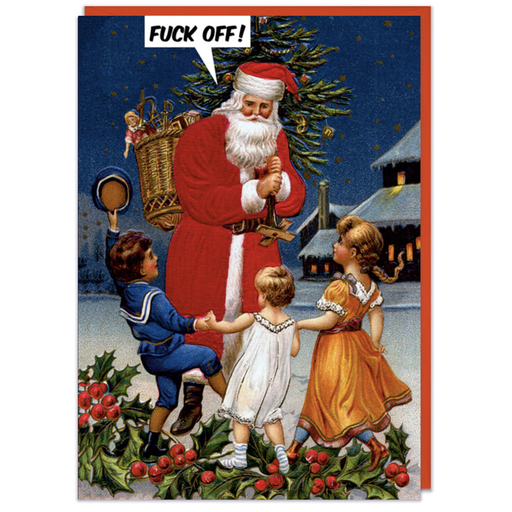 [DMX 244] DM FUCK OFF CHRISTMAS CARD