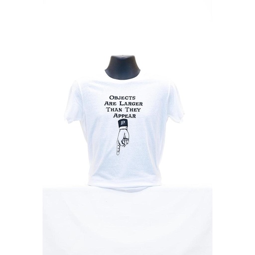 GAYT*GEAR T-SHIRT OBJECTS ARE LARGER 