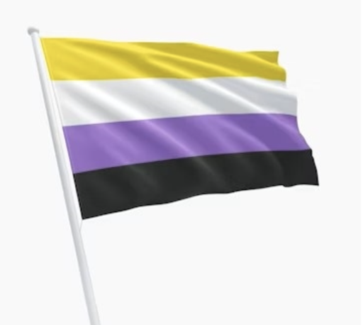[834207] PRIDE FLAG NON BINARY 90x150cm 