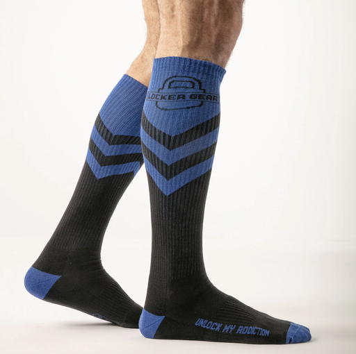 LOCKER GEAR PADLOCK KNEE HIGH SOCKS