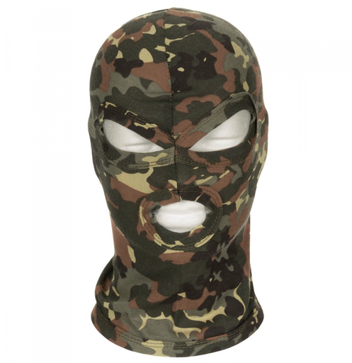 [29503] THE RED COTTON CAMO HOOD LUX