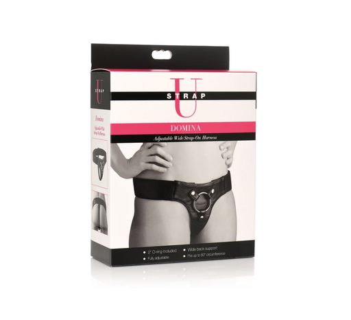 [AD917] XR BRAND DOMINA WIDE BELT STRAP-ON HARNESS