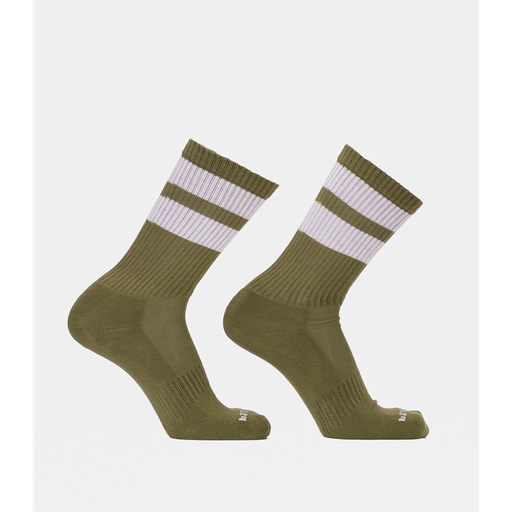 BARCODE BERLIN GYM SOCKS BLACK WITH VARIOUS COLORED STRIPE