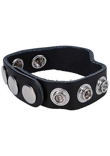 [3700-10-CD] 5 SNAP LEATHER COCKSTRAP
