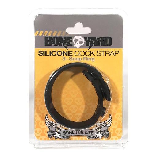 [P0008650] BONEYARD ROCK SOLID SILICONE COCK STRAP