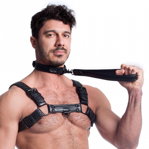 [140394-Black] 665 VEGAN COLLAR