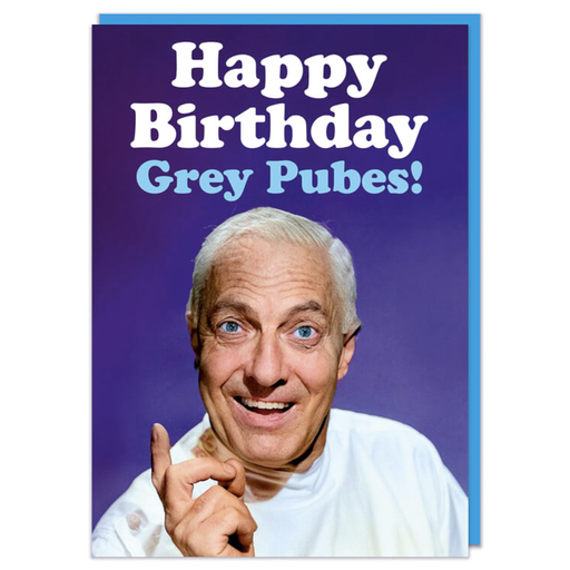 [DMA 531] DM GREY PUBES CARD