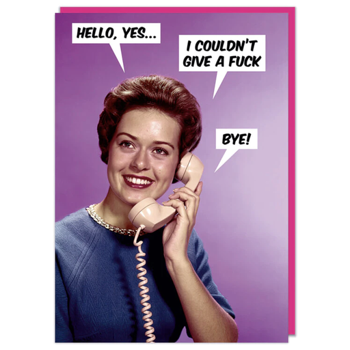 [DMU 246] DM I COULDNT GIVE A FUCK CARD