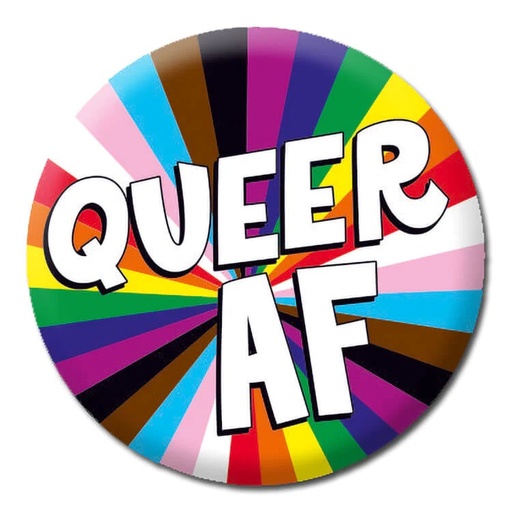 [DMD 321] DM QUEER AF BADGE 